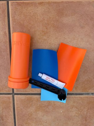 Tabla Paddle Surf Azul y Naranja