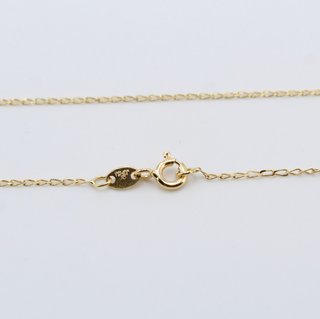Cadena de oro de 18k. Peso: 1.49 gr.