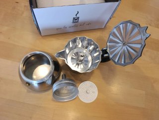 Cafetera BRA Deluxe Induction 3 Tazas