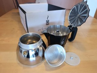 Cafetera BRA Deluxe Induction 3 Tazas