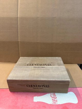 Caja de madera Cuentaviñas Vinos de origen