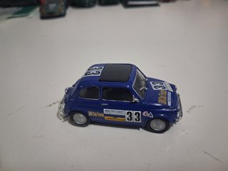 Modellino Fiat 500 Club Trieste 1:43