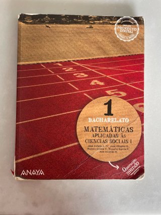 Matemáticas aplicadas ás Ciencias Sociais I.