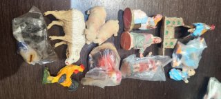 Figuras Belén: Camello, Burro, Cerdo y más lote
