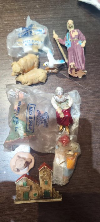Figuras Belén: Camello, Burro, Cerdo y más lote