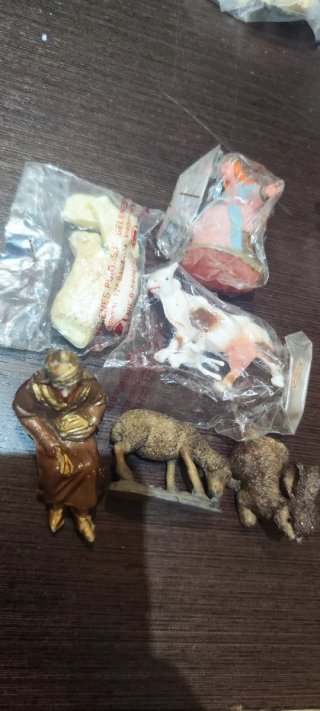Figuras Belén: Camello, Burro, Cerdo y más lote
