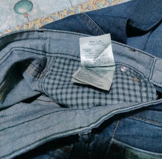 Jeans Wrangler Uomo Blu