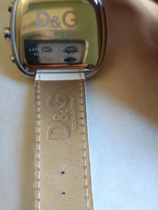 Dolce & Gabbana Time Cronografo Cinturino nuovo