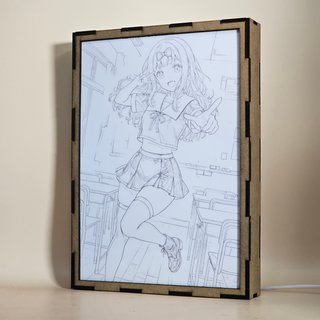 Lámpara LED Anime Chika Fujiwara