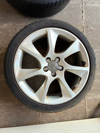 4 RUOTE AUDI GOMME 215 40 r17 XL DOT 2019 DUNLOP