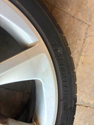 4 RUOTE AUDI GOMME 215 40 r17 XL DOT 2019 DUNLOP