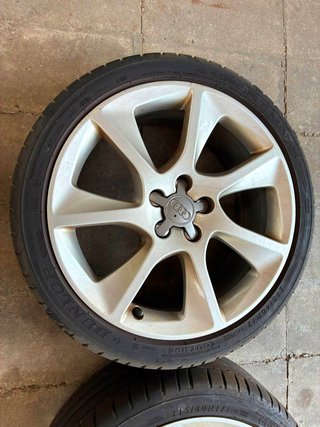 4 RUOTE AUDI GOMME 215 40 r17 XL DOT 2019 DUNLOP