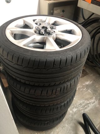 4 RUOTE AUDI GOMME 215 40 r17 XL DOT 2019 DUNLOP