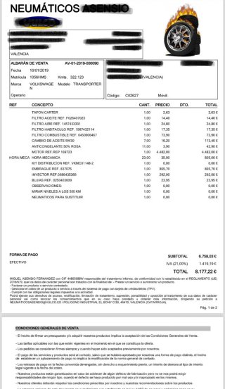 Volkswagen Transporter T5 2012