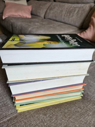 Lote 6 libros Harry Potter primeras ediciones