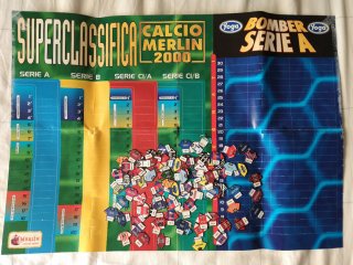 Album figurine completo Calcio Merlin 1999/2000