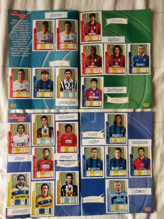 Album figurine completo Calcio Merlin 1999/2000