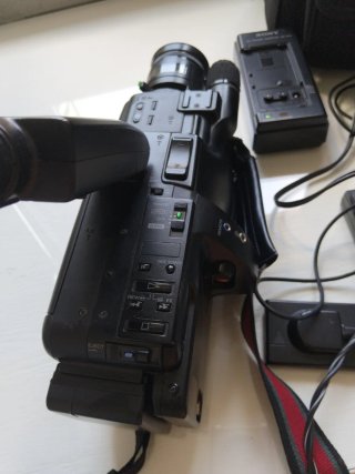 Videocámara Sony Negra
