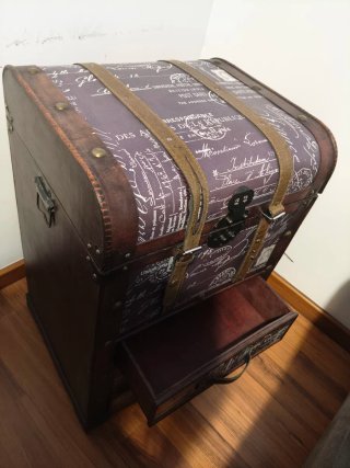Baúl decorativo organizador. VENTA SOLO EN PERSONA