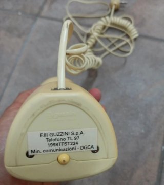 Telefono vintage Guzzini Gildo beige