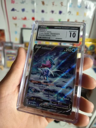 ✅ Carta Pokémon Suicune GG38