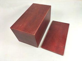 Estuche de madera con tapa deslizante