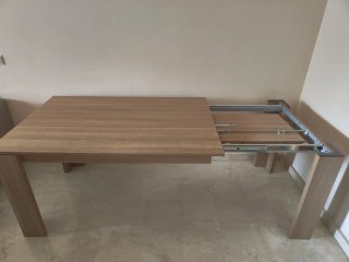Mesa de comedor madera con 4 sillas