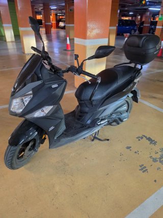 SYM Jet 14 125 LC Scooter Negra
