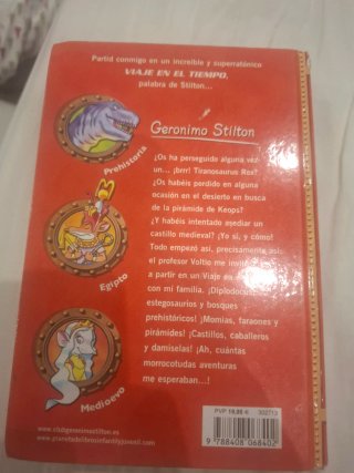 5 LIBROS DE GERONIMO STILTON