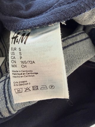 Jeans premaman H&M blu