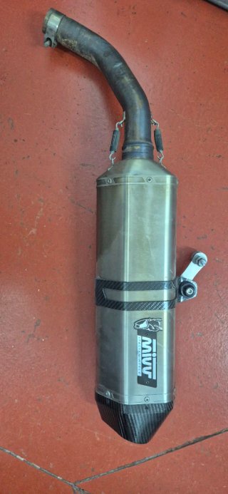 Tubo Escape Mivv Yamaha Super Tenere 1200