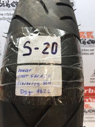 DUNLOP SCOOTSMART  120/70/15 56H DOT1622 80%