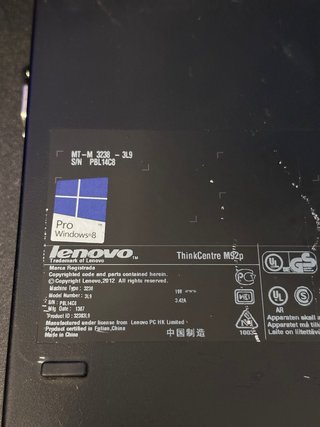 Lenovo ThinkCentre M92p Mini PC