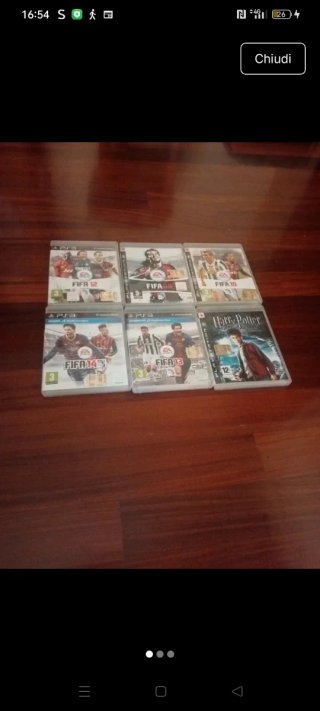 6 Giochi PS3 FIFA + Harry Potter