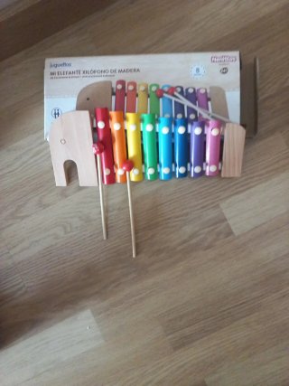 Xilófono Elefante Madera Infantil