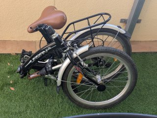 Bicicleta Plegable Boomerang 20 pulgadas