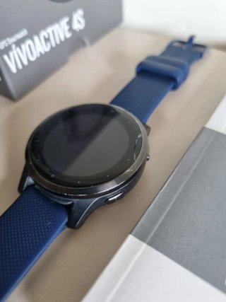 Garmin Vívoactive 4S Nero/Blu Completo