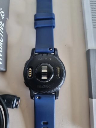 Garmin Vívoactive 4S Nero/Blu Completo