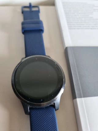 Garmin Vívoactive 4S Nero/Blu Completo
