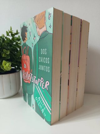 Pack/Lote Libros Heartstopper 1,2,3y4