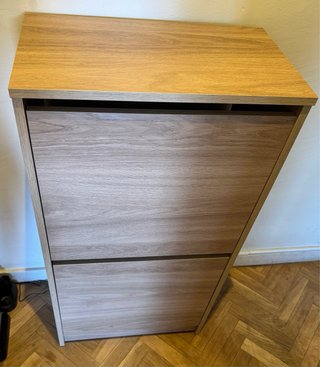 Zapatera Ikea Bissa Madera
