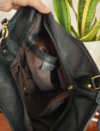 Borsa L.Credi Vera Pelle Nera