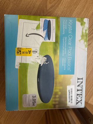 Cubre piscina Intex Krystal Clear 3.05m