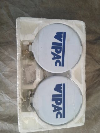 2 Faros auxiliarws WIPAC para mini clásico