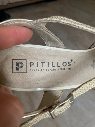 Zapatos Pitillos Mujer Talla 39 Dorados