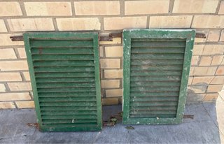 Rejillas de ventilación hierro (2 unidades)