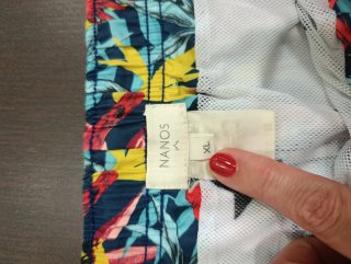 Bañador Nanos Estampado Pájaros Talla XL