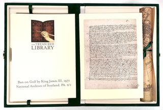 Facsímil Documentos Clave de la Historia del Golf