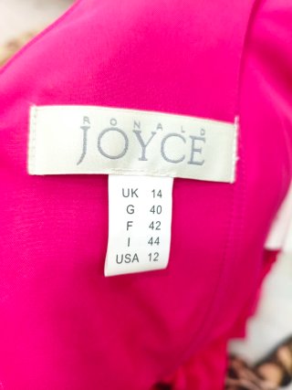 Vestido Fiesta Ronald Joyce Rosa