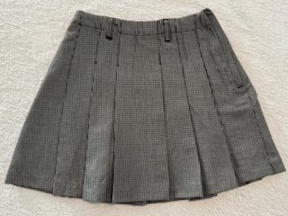 Falda corta cuadros vichy